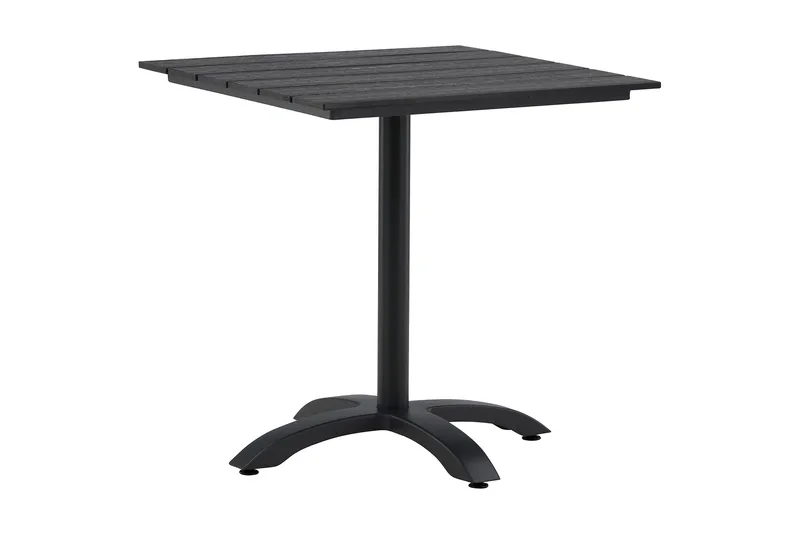 Colorado Cafébord Utomhus 70 cm Aluminium - Svart - Utemöbler - Trädgårdsbord & Utebord - Cafebord