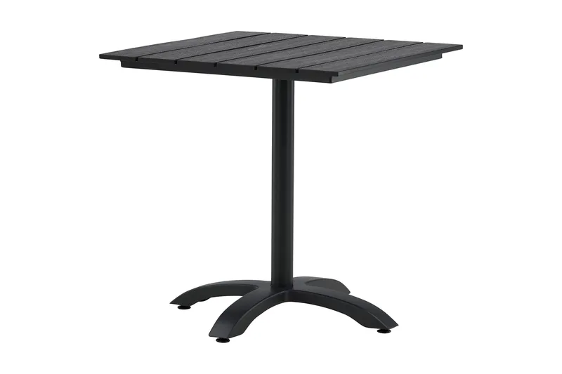 Colorado Cafébord Utomhus 70 cm Aluminium - Svart - Utemöbler - Trädgårdsbord & Utebord - Cafebord