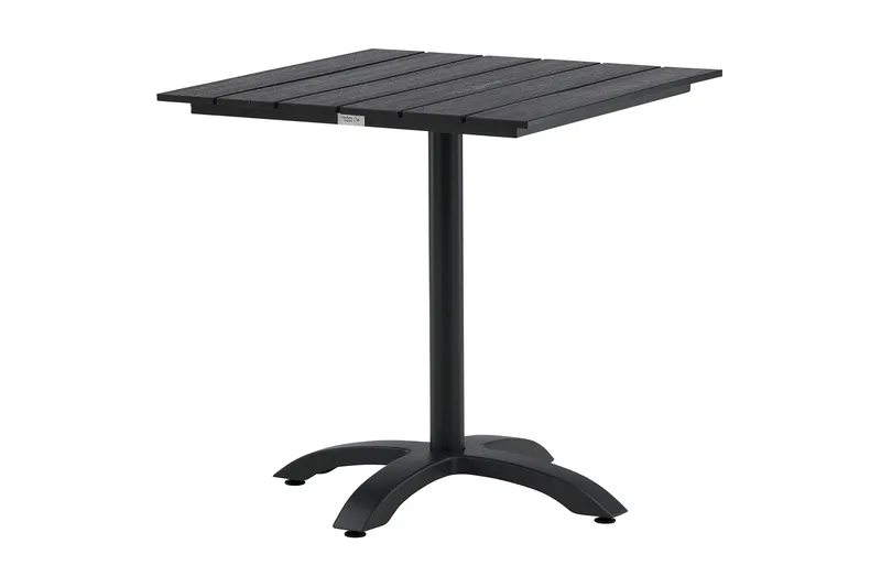 Colorado Cafébord Utomhus 70 cm Aluminium - Svart - Utemöbler - Trädgårdsbord & Utebord - Cafebord