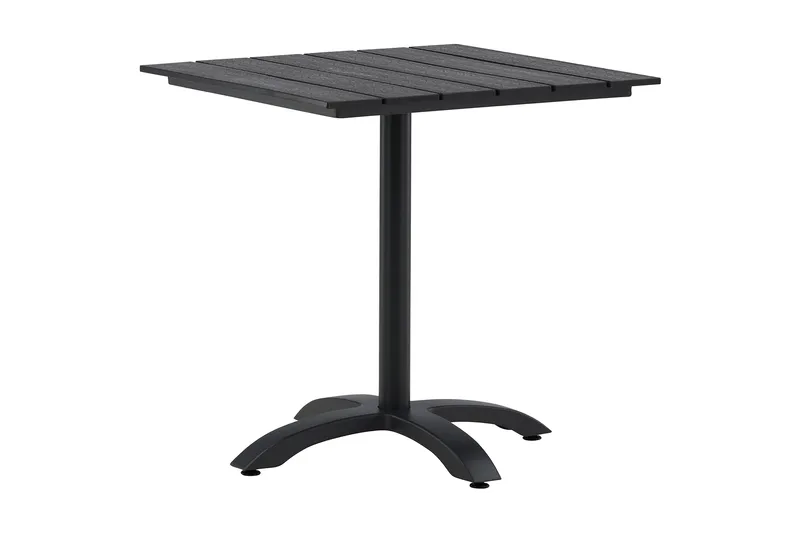 Colorado Cafébord Utomhus 70 cm Aluminium - Svart - Utemöbler - Trädgårdsbord & Utebord - Cafebord
