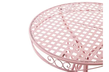 Courville Trädgårdsbord - Rosa - Utemöbler - Trädgårdsbord & Utebord - Cafebord
