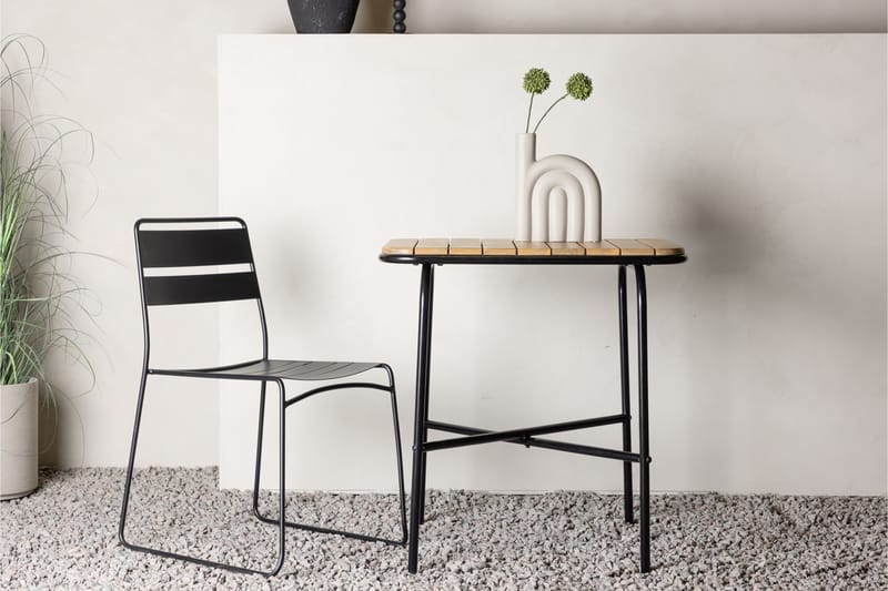 HOLMBECK Cafébord 70 cm Brun - Venture Home - Cafebord