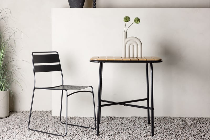 Holmbeck Cafébord och Bistrobord Utomhus 70 cm Trä Akacia - Brun - Utemöbler - Trädgårdsbord & Utebord - Cafebord