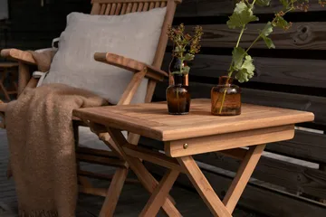 Cafébord Kenya 70 cm Utomhus - Mörknatur - Utemöbler - Trädgårdsbord & Utebord - Cafebord