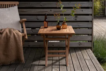 Cafébord Kenya 70 cm Utomhus - Mörknatur - Utemöbler - Trädgårdsbord & Utebord - Cafebord