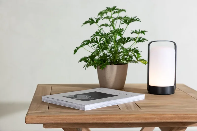 Cafébord Kenya 70 cm Utomhus - Natur - Utemöbler - Trädgårdsbord & Utebord - Cafebord