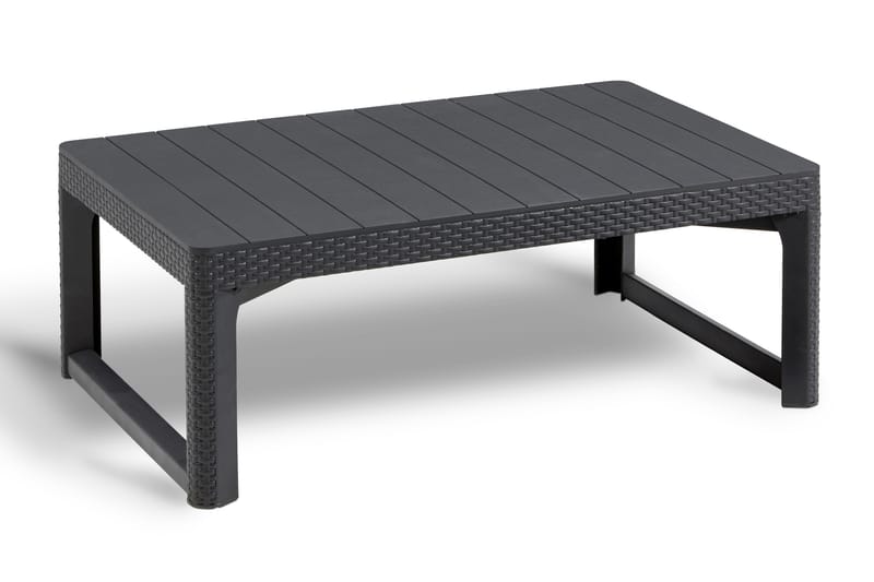 LYON Cafébord 116 cm Antracit - Keter - Utemöbler - Trädgårdsbord & Utebord - Cafebord