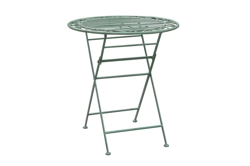 Mint Runt Hopfällbart Cafébord och Kaffebord Utomhus 70 cm Metall