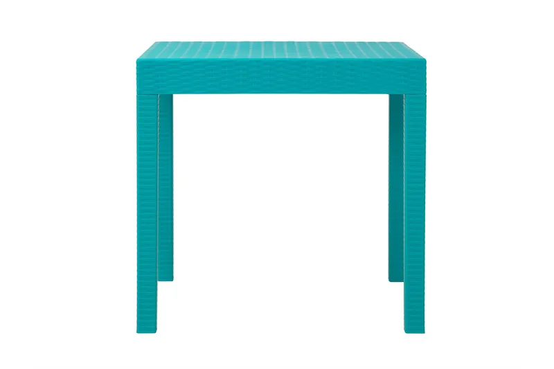 Nadia Bord 80x80 cm - Turkos - Utemöbler - Trädgårdsbord & Utebord - Cafebord
