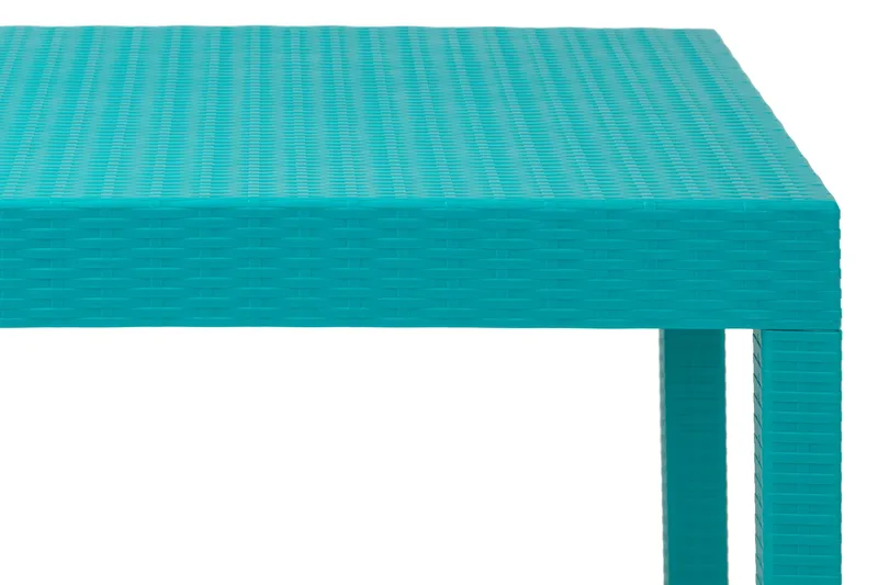 Nadia Bord 80x80 cm - Turkos - Utemöbler - Trädgårdsbord & Utebord - Cafebord
