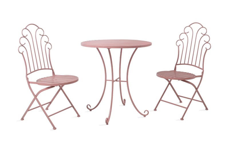 Rosy Balkongset Rosa - Cafebord