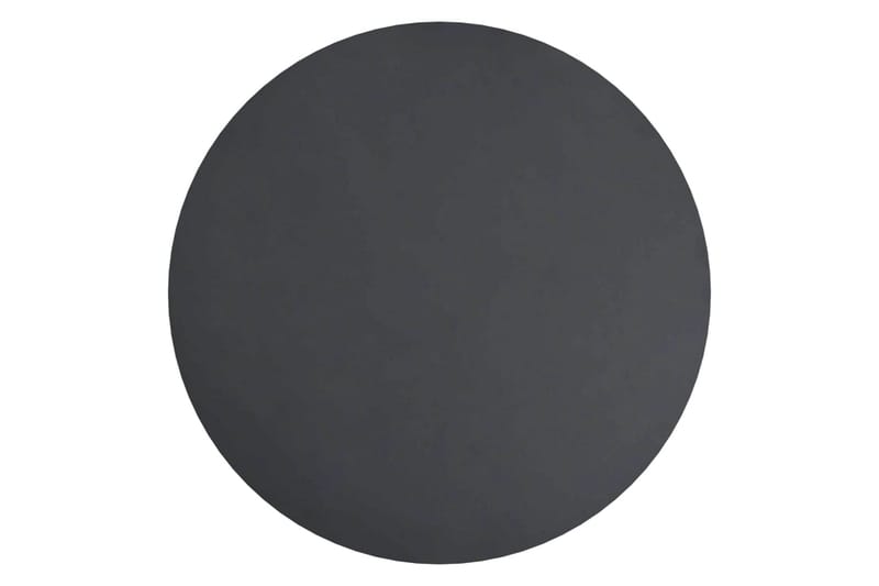 Tebord svart 48 cm MDF och järn - Svart - Cafebord
