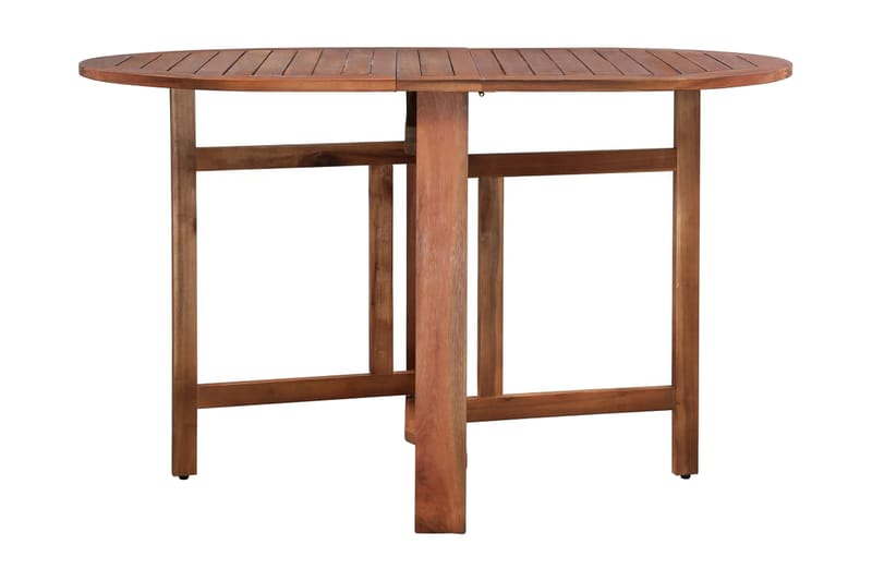 Trädgårdsbord 120x70x74 cm massivt akaciaträ - Brun - Cafebord
