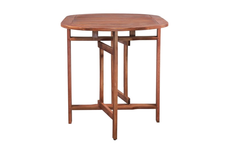 Trädgårdsbord 120x70x74 cm massivt akaciaträ - Brun - Utemöbler - Trädgårdsbord & Utebord - Cafebord