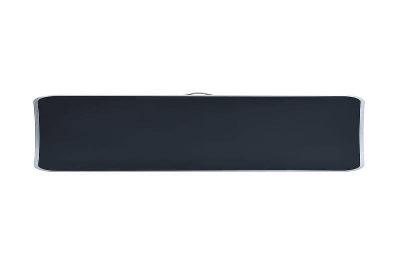 Hopfällbart campingbord grå aluminium 240x60 cm - Grå - Utemöbler - Trädgårdsbord & Utebord - Campingbord