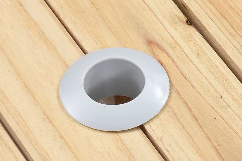 Hopfällbart campingbord med 4 sitsar stål aluminium - Brun - Utemöbler - Trädgårdsbord & Utebord - Campingbord