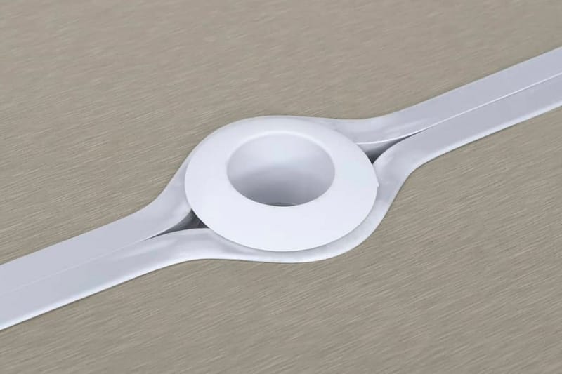 Hopfällbart campingbord med 4 sitsar stål aluminium - Silver - Utemöbler - Trädgårdsbord & Utebord - Campingbord