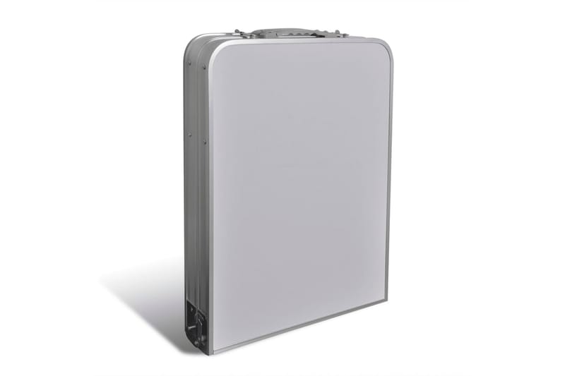 Hopfällbart campingskåp i Aluminium - Silver - Utemöbler - Trädgårdsbord & Utebord - Campingbord
