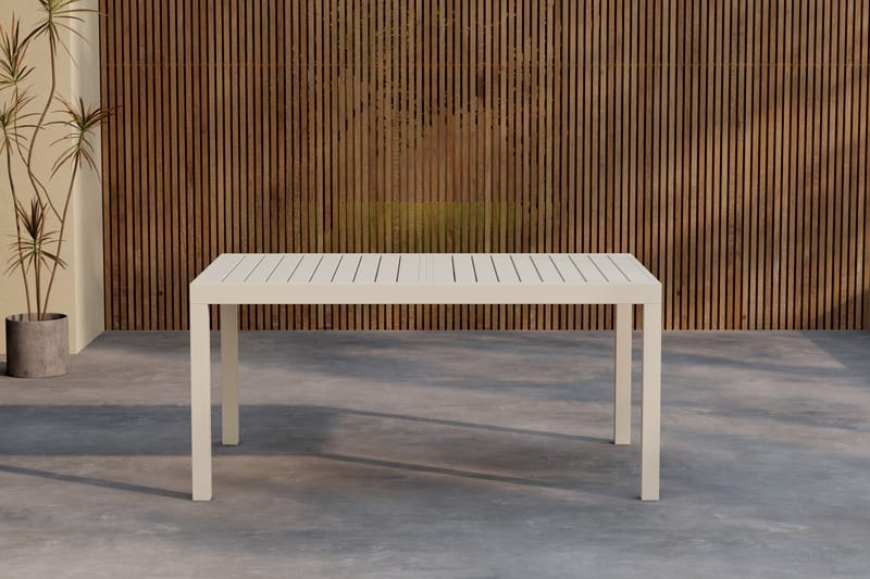 Capo Matbord Utomhus 100x160 cm - Beige - Utemöbler - Trädgårdsbord & Utebord - Matbord ute