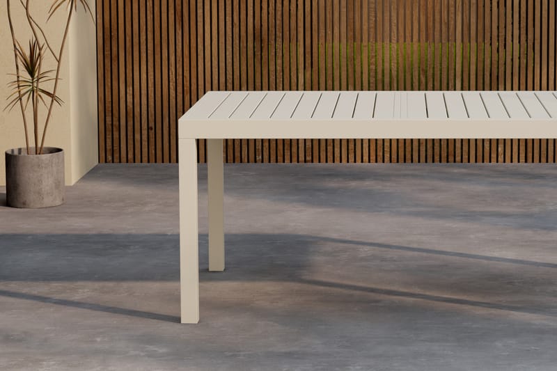 Capo Matbord Utomhus 100x160 cm - Beige - Utemöbler - Trädgårdsbord & Utebord - Matbord ute