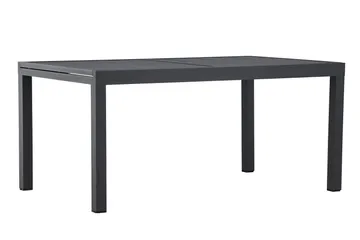 Capo Matbord Utomhus 100x160 cm - Svart - Utemöbler - Trädgårdsbord & Utebord - Matbord ute