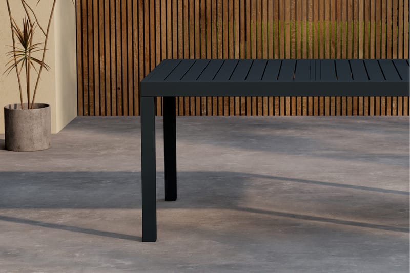 Capo Matbord Utomhus 100x160 cm - Svart - Utemöbler - Trädgårdsbord & Utebord - Matbord ute