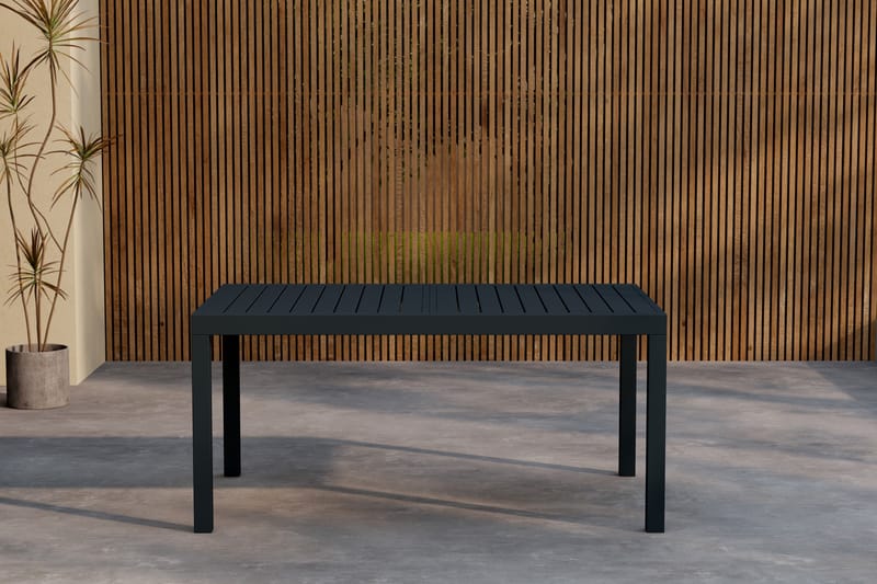 Capo Matbord Utomhus 100x160 cm - Svart - Utemöbler - Trädgårdsbord & Utebord - Matbord ute