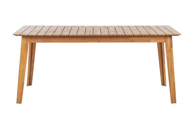 CELLINO Matbord Utomhus 180x90 cm Ljusbrun - Utemöbler - Trädgårdsbord & Utebord - Matbord ute
