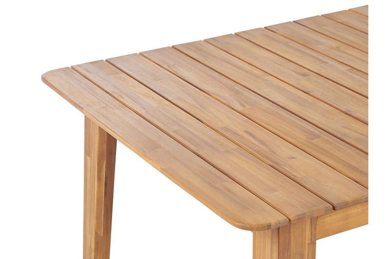 CELLINO Matbord Utomhus 180x90 cm Ljusbrun - Utemöbler - Trädgårdsbord & Utebord - Matbord ute