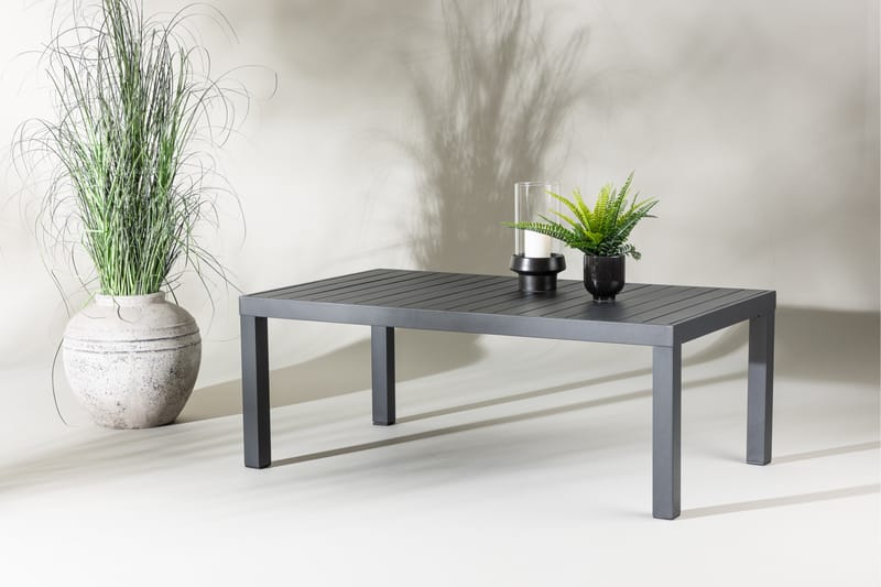 Copacabana Soffbord Utomhus 70x120 cm - Svart - Utemöbler - Trädgårdsbord & Utebord - Sidobord utomhus