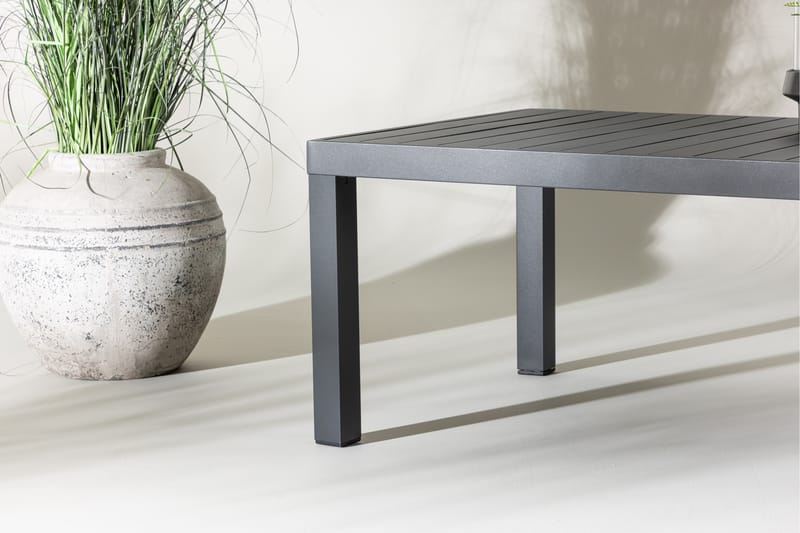 Copacabana Soffbord Utomhus 70x120 cm - Svart - Utemöbler - Trädgårdsbord & Utebord - Sidobord utomhus
