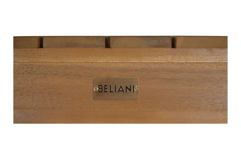 Des Moines Sidobord och Soffbord Utomhus 90 cm Trä Akacia - Ljusbrun - Utemöbler - Trädgårdsbord & Utebord - Sidobord utomhus