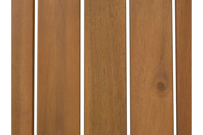 Des Moines Sidobord och Soffbord Utomhus 90 cm Trä Akacia - Ljusbrun - Utemöbler - Trädgårdsbord & Utebord - Sidobord utomhus