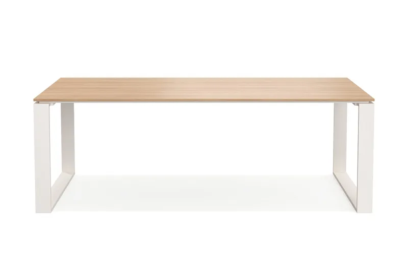 Devon Matbord utomhus 210x100 rektangulärt, Beige/Teak