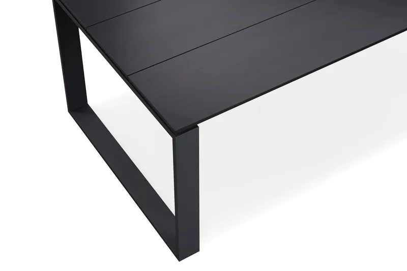 Devon Matbord utomhus 210x100 rektangulärt - Svart - Utemöbler - Trädgårdsbord & Utebord - Matbord ute