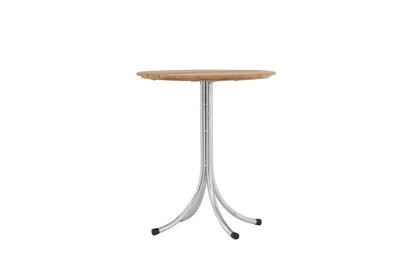 Holmsund Cafébord 65 cm - Natur/Silver - Utemöbler - Trädgårdsbord & Utebord - Cafebord