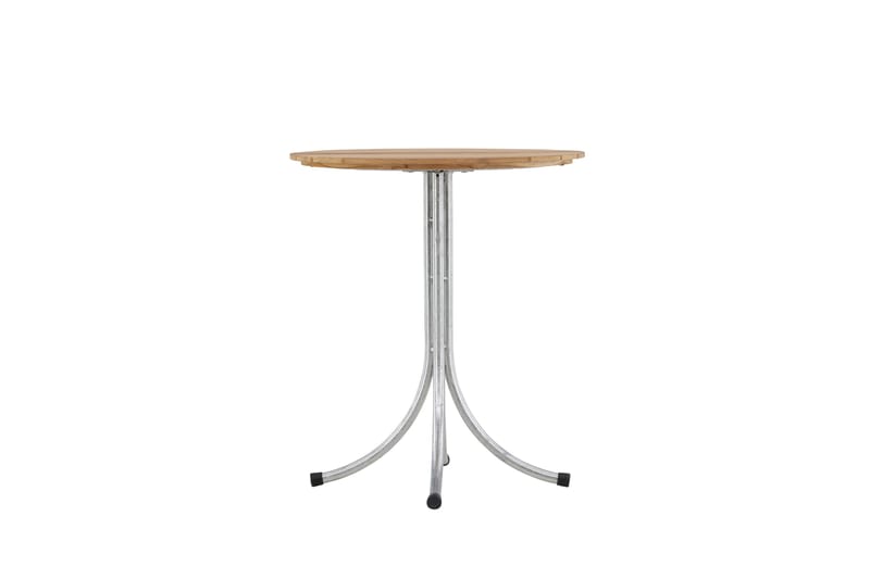 Holmsund Cafébord 65 cm - Natur/Silver - Utemöbler - Trädgårdsbord & Utebord - Cafebord