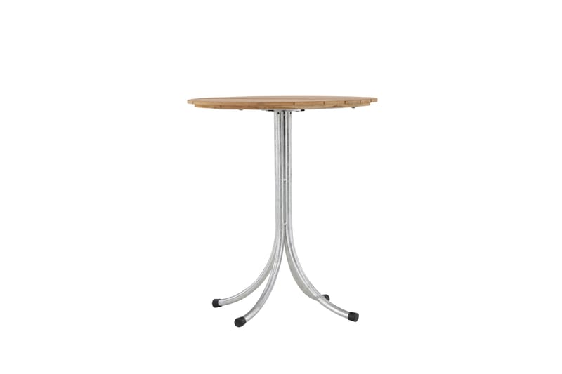 Holmsund Cafébord 65 cm - Natur/Silver - Utemöbler - Trädgårdsbord & Utebord - Cafebord