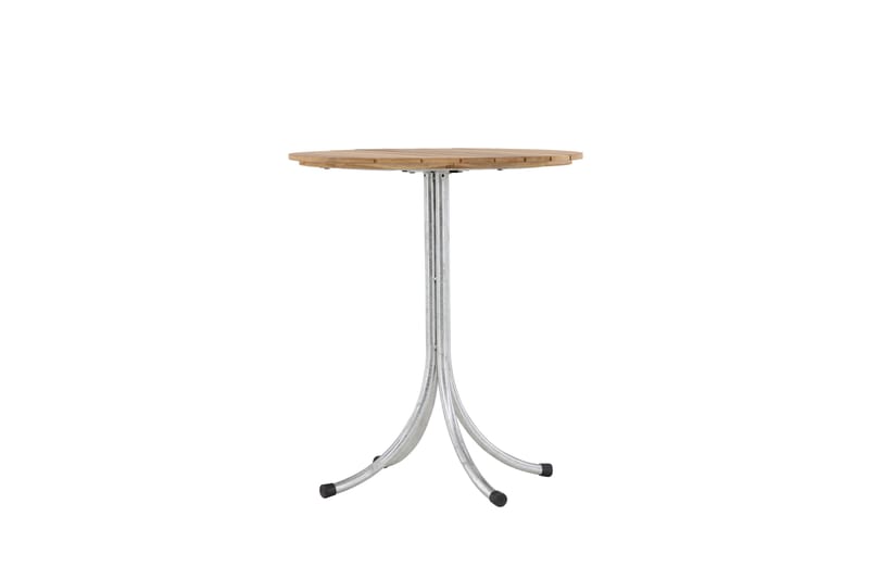 Holmsund Cafébord 65 cm - Natur/Silver - Utemöbler - Trädgårdsbord & Utebord - Cafebord