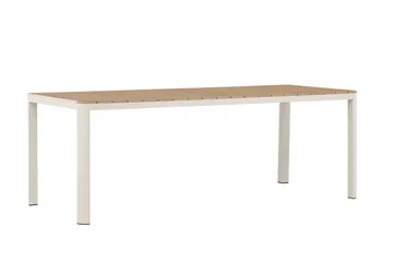 Etna Matbord Utomhus 90x210 cm - Beige - Utemöbler - Trädgårdsbord & Utebord - Matbord ute
