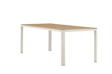 Etna Matbord Utomhus 90x210 cm - Beige - Utemöbler - Trädgårdsbord & Utebord - Matbord ute