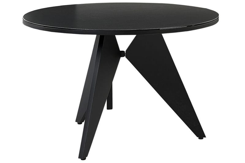 FUHLNER Matbord Utomhus 110 cm Svart - Utemöbler - Trädgårdsbord & Utebord - Matbord ute