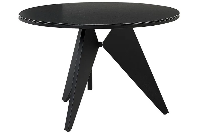 Fuhlner Matbord Utomhus 110 cm, Svart