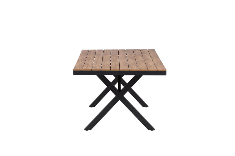 Garcia Matbord Utomhus 100x200 cm - Svart - Utemöbler - Trädgårdsbord & Utebord - Matbord ute