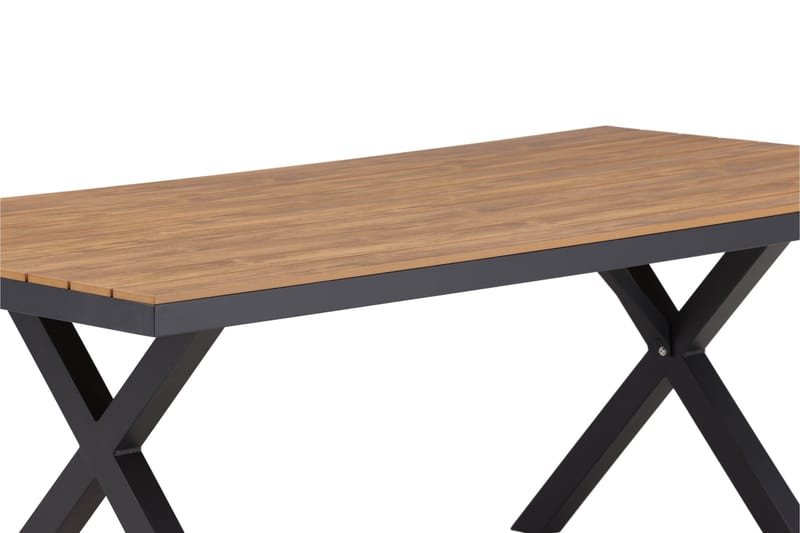 Garcia Matbord Utomhus 100x200 cm - Svart - Utemöbler - Trädgårdsbord & Utebord - Matbord ute
