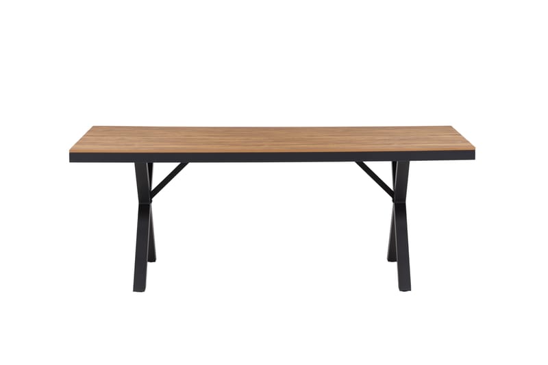 Garcia Matbord Utomhus 100x200 cm - Svart - Utemöbler - Trädgårdsbord & Utebord - Matbord ute