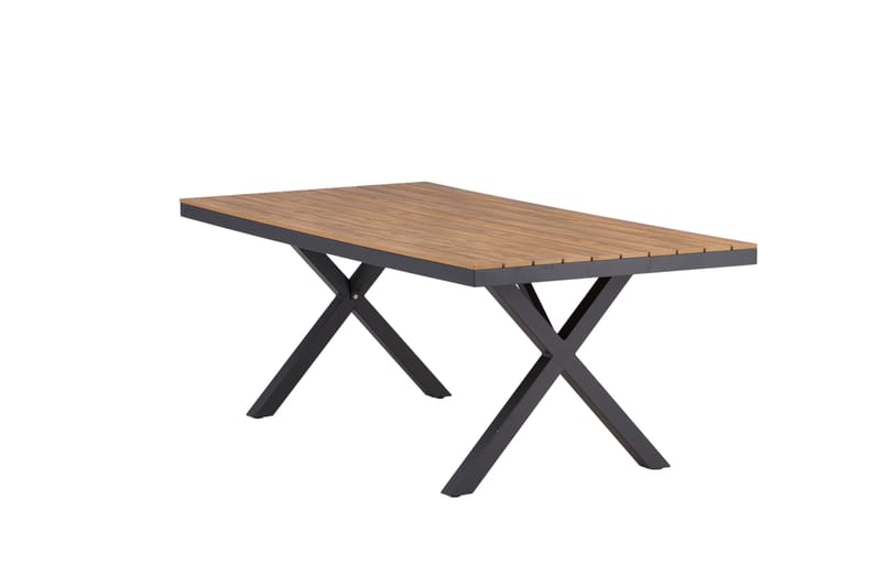 Garcia Matbord Utomhus 100x200 cm - Svart - Utemöbler - Trädgårdsbord & Utebord - Matbord ute