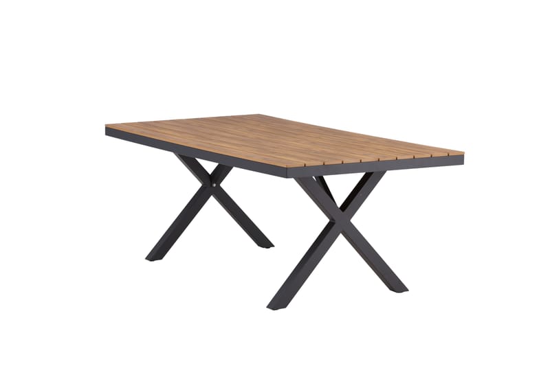 Garcia Matbord Utomhus 100x200 cm - Svart - Utemöbler - Trädgårdsbord & Utebord - Matbord ute