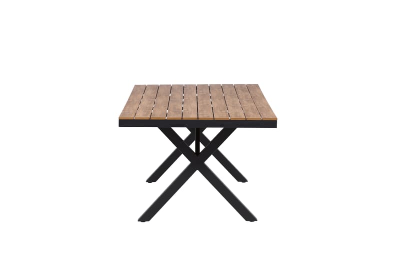 Garcia Matbord Utomhus 100x200 cm - Svart - Utemöbler - Trädgårdsbord & Utebord - Matbord ute