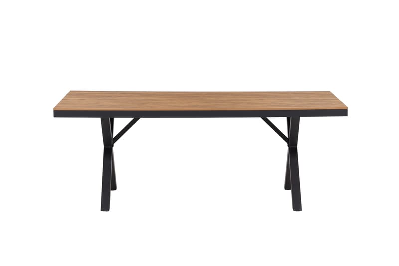 Garcia Matbord Utomhus 100x200 cm - Svart - Utemöbler - Trädgårdsbord & Utebord - Matbord ute